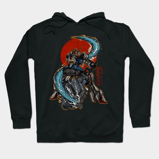 Exclusive Barbatos Wave Hoodie by kimikodesign